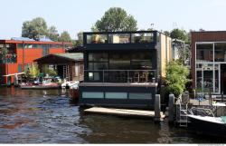 Photo Textures of Buildings Houseboat